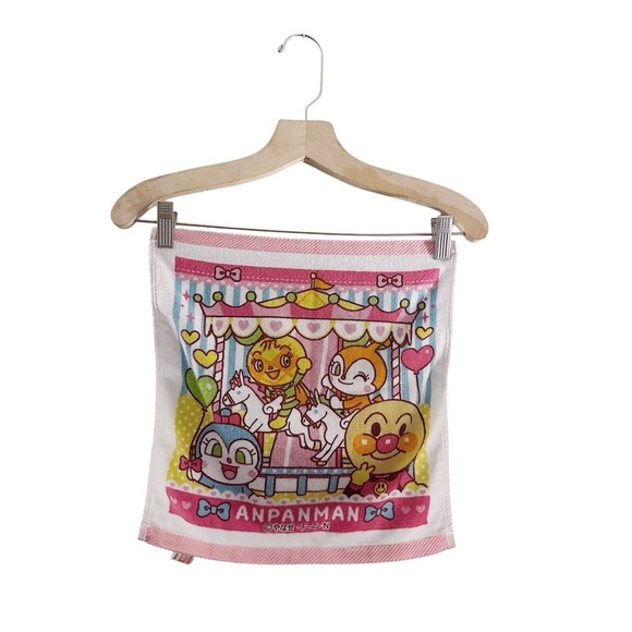 Bandai Anpanman Face Towel Terry Cloth Wash - Picture 1 of 6